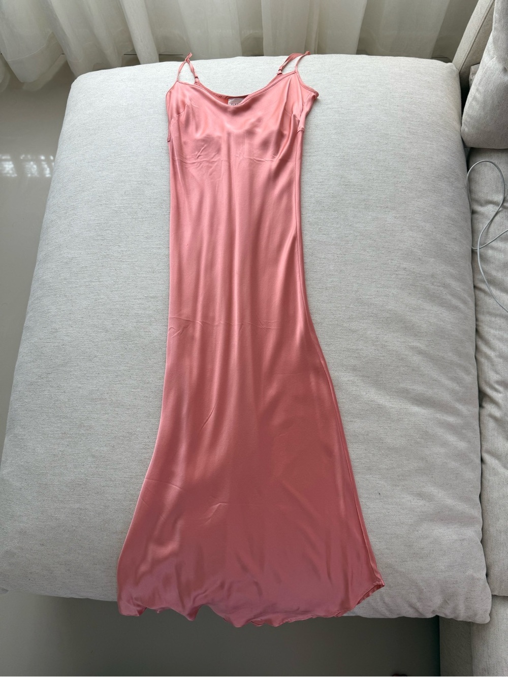 Flannel Pink Silk dress